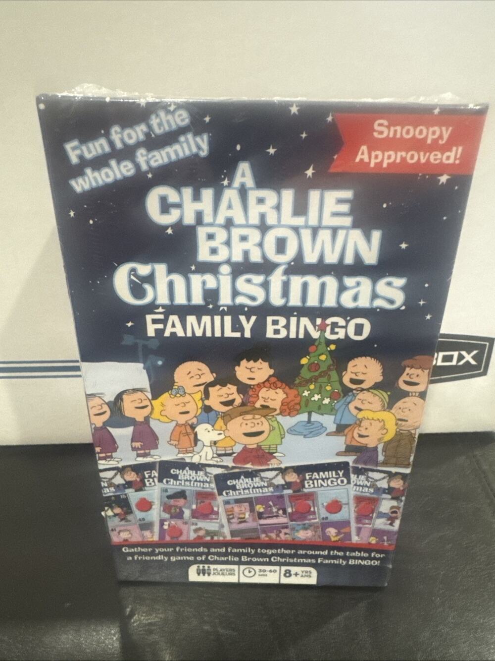 A Charlie Brown Christmas Family Bingo Game Peanuts BRAND NEW SEALED 2019